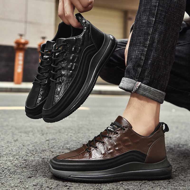 CrocKicks⢠| Elegante Krokodillensneakers Voor Heren