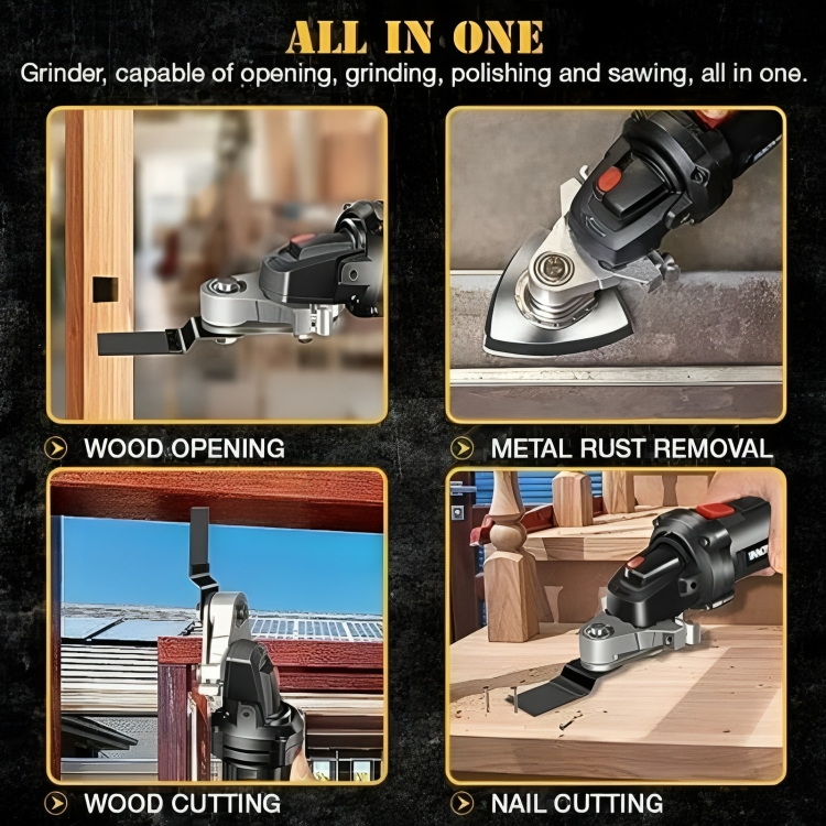 TIJDELIJK 50% KORTING | ToolShift™ | Snijden, polijsten en zagen met een eenvoudige upgrade!