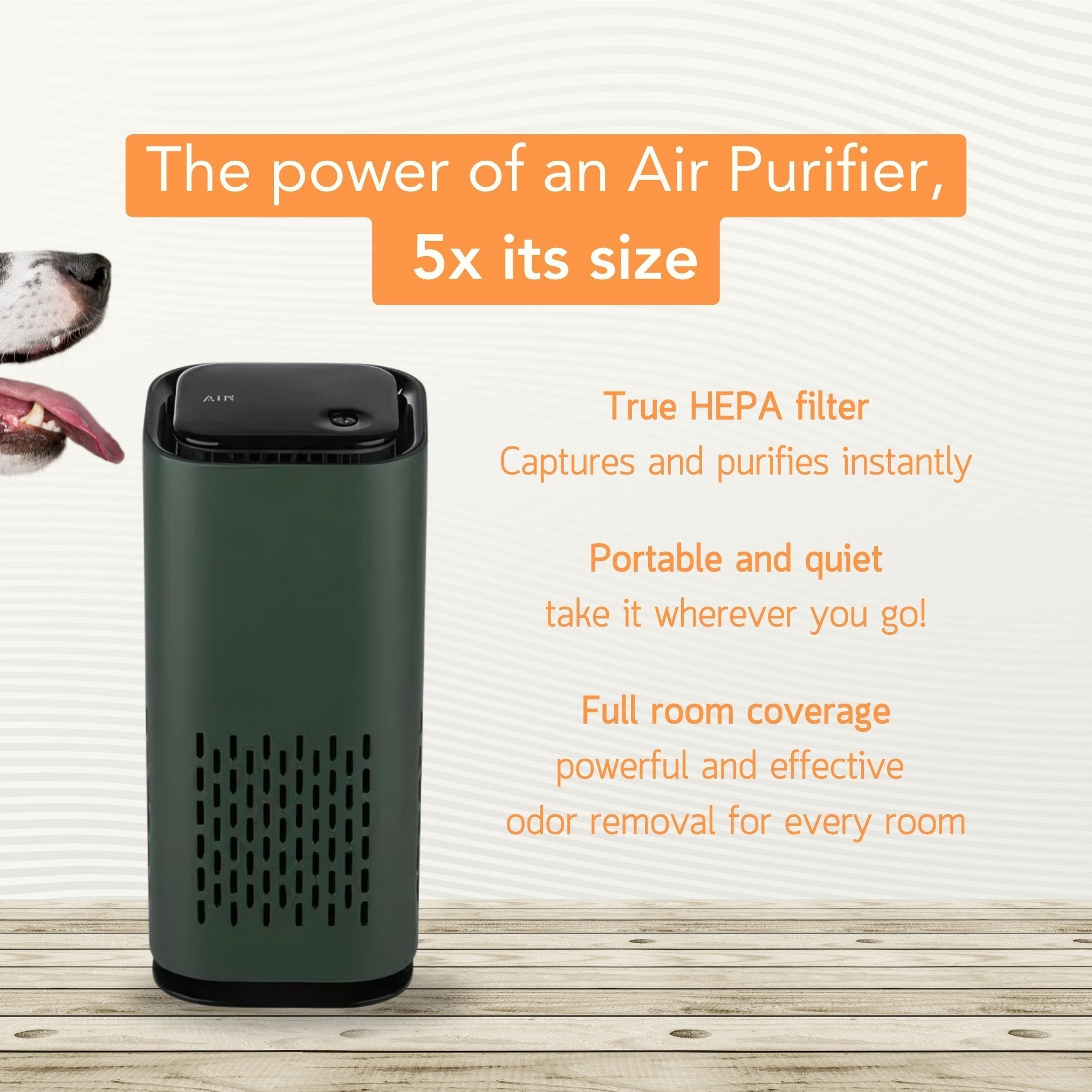 FreshBreeze™ | Mini luchtreiniger