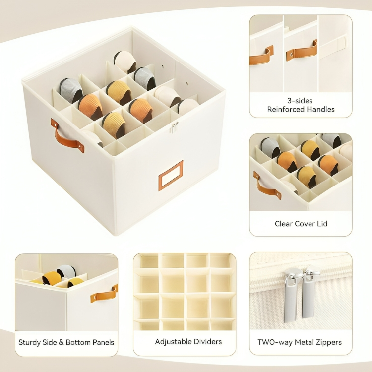ShoeVault™ | Compacte schoenenopberger met directe toegang!