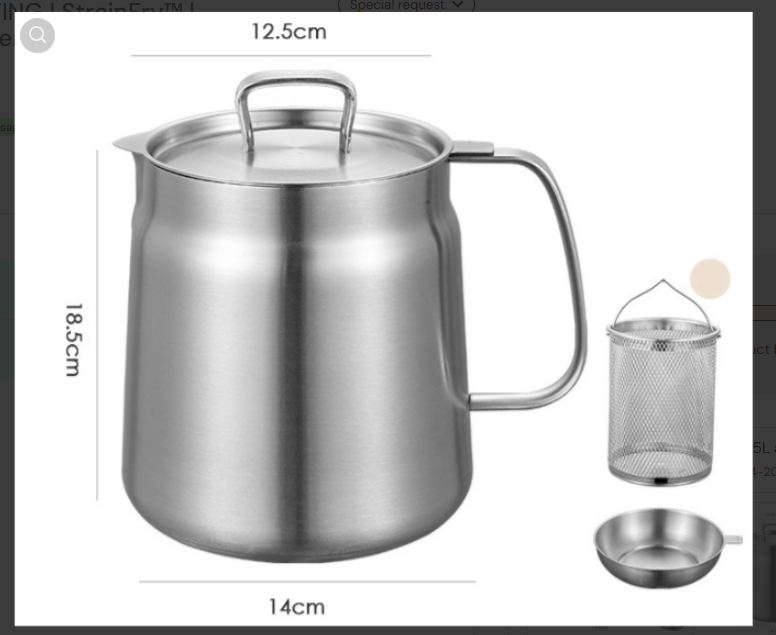 StrainFry™ | Moeiteloos olie filteren en frituren in één!