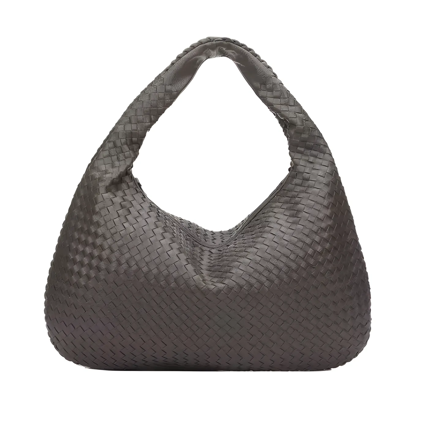 LuxeBag™ | Geweven Lederen Schoudertas