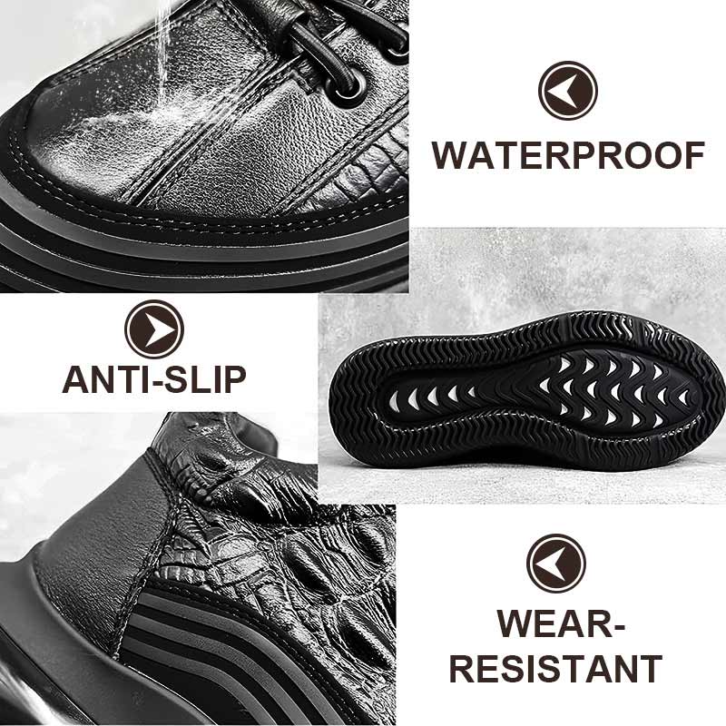 CrocKicks⢠| Elegante Krokodillensneakers Voor Heren