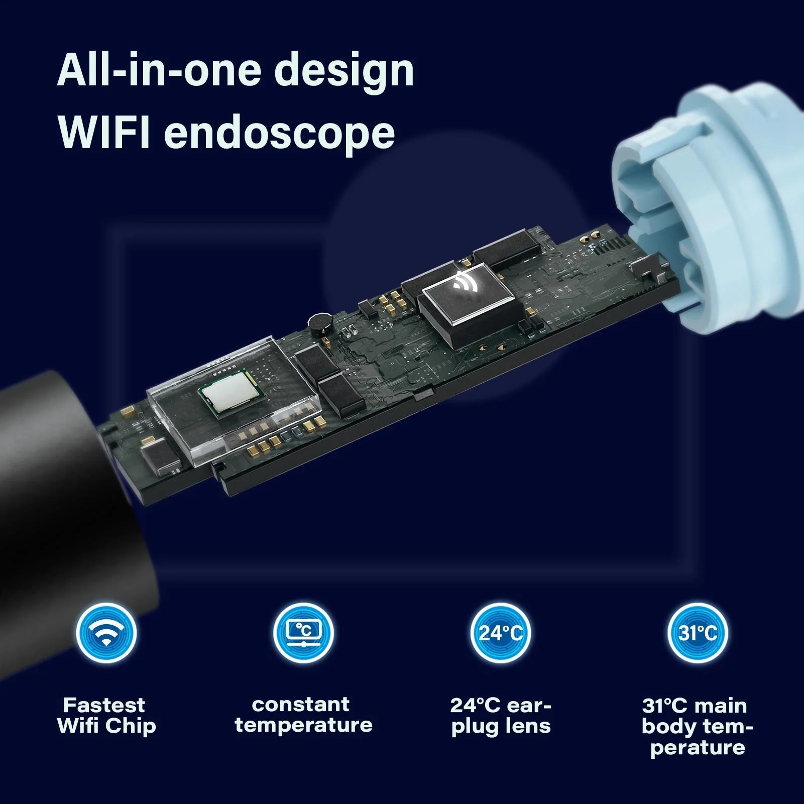 EarClear™ | Gemakkelijk oorsmeer verwijderen met realtime visuals!