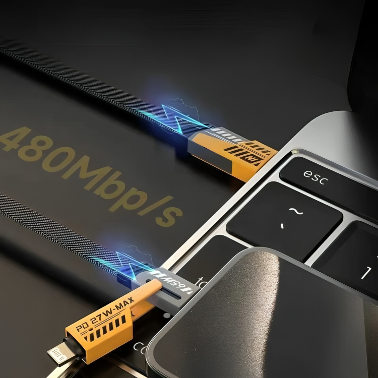 1 + 1 GRATIS VANDAAG | FusionCord⢠| 4-in-1 snellaadkabel 65W