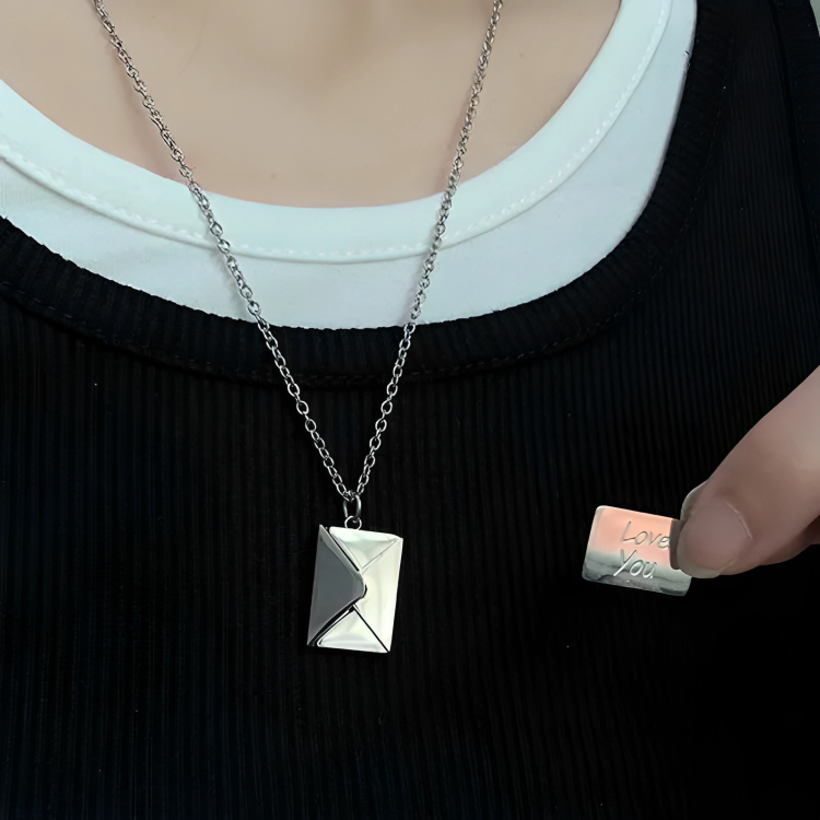 LoveNote⢠| Eeuwige Liefdesbrief Ketting