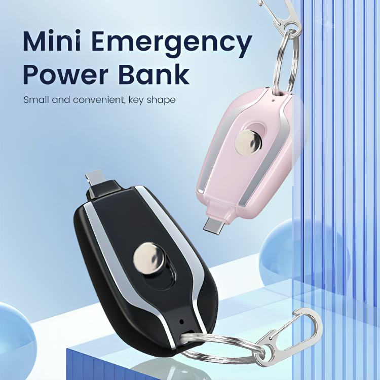 1 + 1 GRATIS VANDAAG | MicroPower™ | Mini Powerbank Sleutelhanger