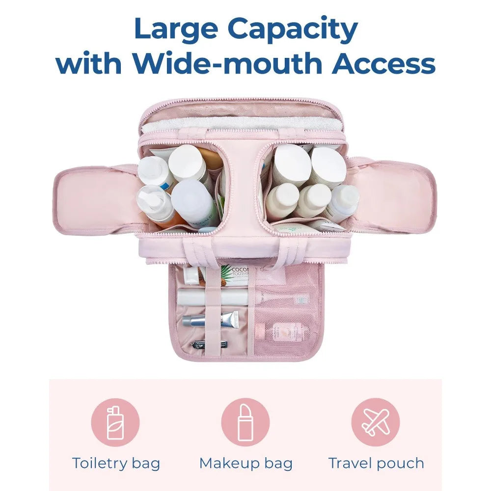 TIJDELIJK 50% KORTING | PuffPack⢠| Ontworpen om toiletartikelen rechtop en binnen handbereik te houden!