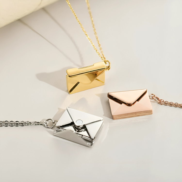 LoveNote⢠| Eeuwige Liefdesbrief Ketting