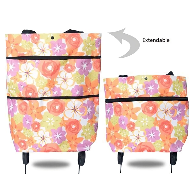 TIJDELIJK 50% KORTING | TrolleyTote™ | Gemakkelijk boodschappen doen!