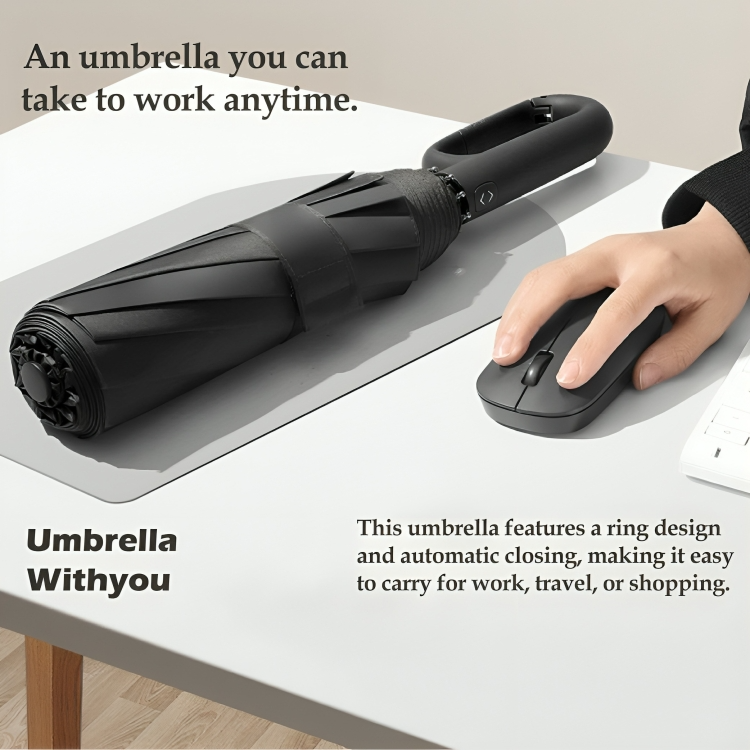 HookBrella™ | Automatische opvouwbare paraplu met haak