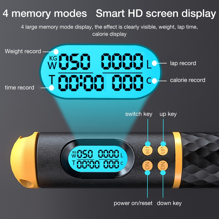 SkipFit™ | Draadloos springtouw