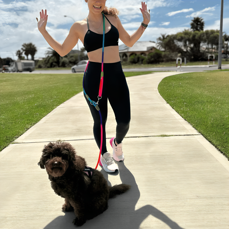 PawVentures⢠| Premium handenvrije hondenriem