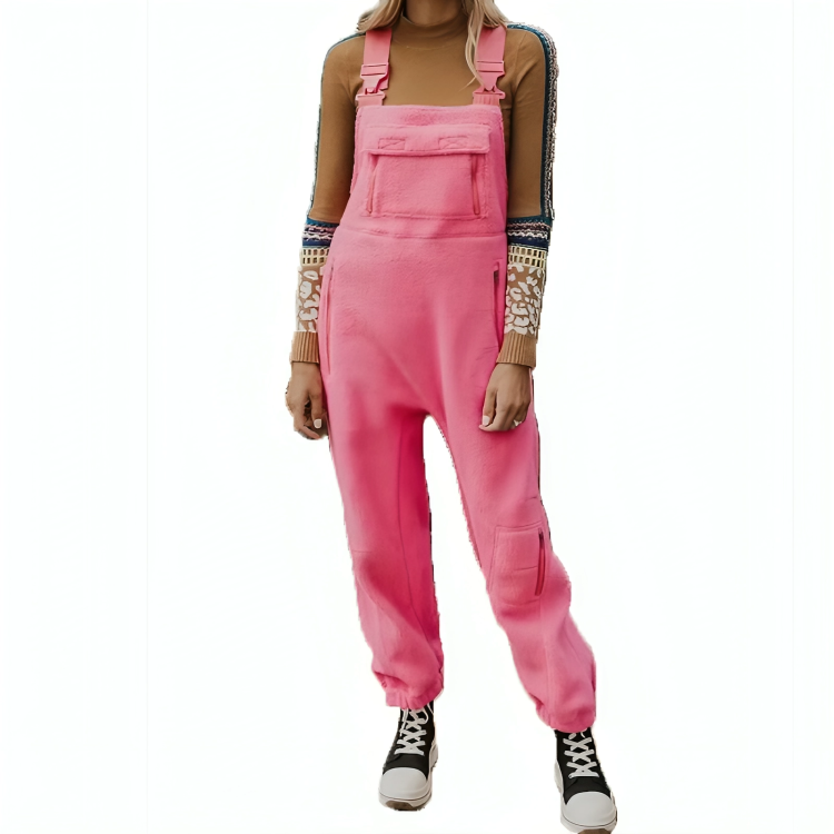 TIJDELIJK 50% KORTING | Frostine⢠| Fleece thermo overall met ritszakken