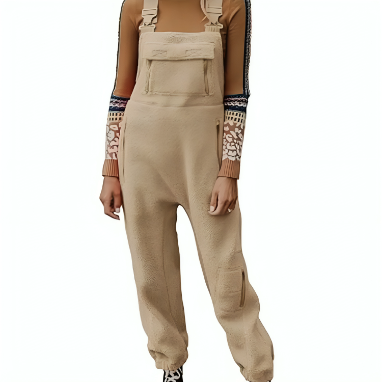 TIJDELIJK 50% KORTING | Frostine⢠| Fleece thermo overall met ritszakken