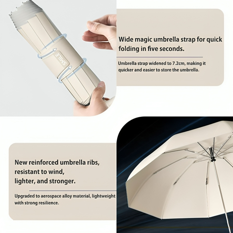 HookBrella™ | Automatische opvouwbare paraplu met haak