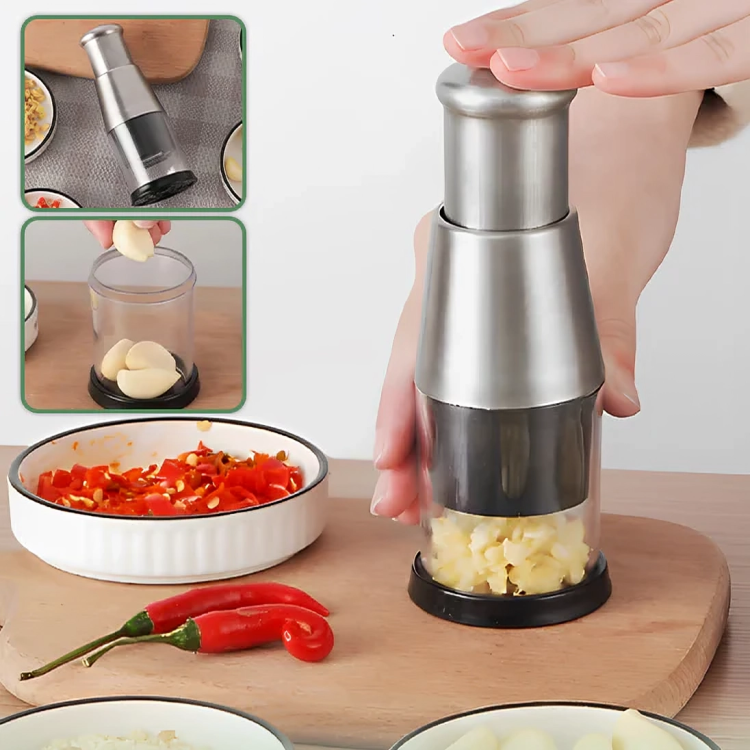 TIJDELIJK 50% KORTING | ChopPress⢠| Moeiteloze, geurloze maaltijdbereiding in slechts enkele seconden!