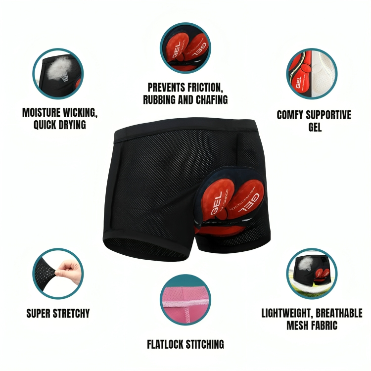 ComfortRide⢠| Motorfiets shorts