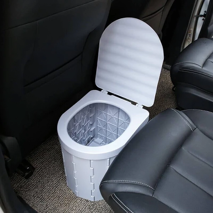 50% OFF VANDAAG | QuickPotty™ | Draagbaar opvouwbaar buitentoilet