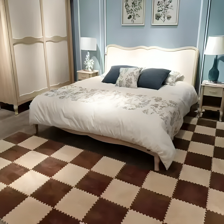 CozyTiles™ | Zacht, warm pluche puzzeldeken