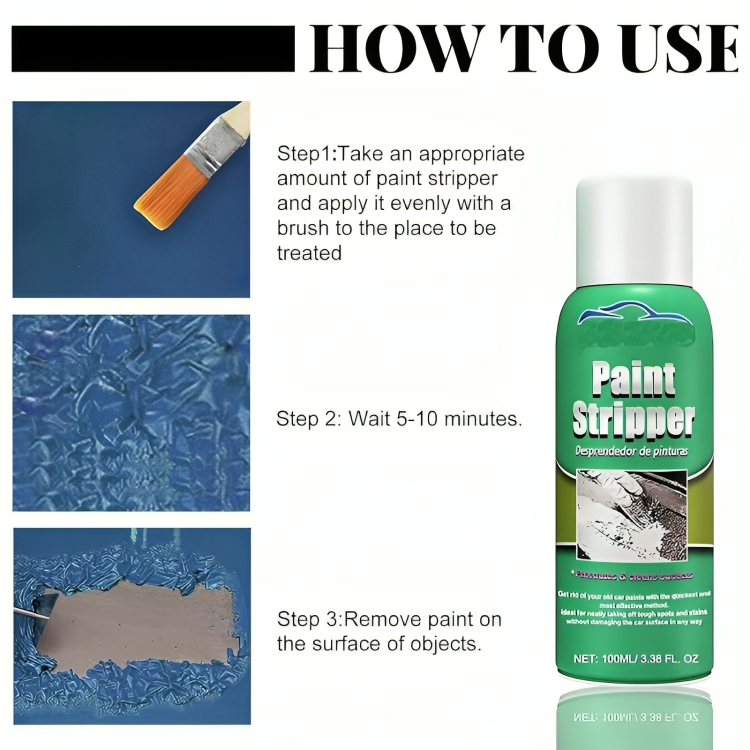 PaintAway™ | Verwijder moeiteloos verflagen!