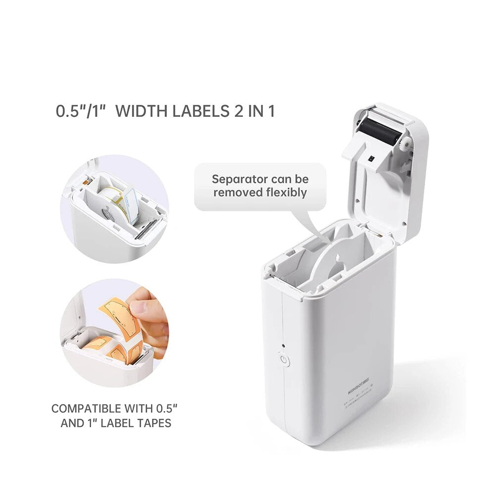 50% OFF VANDAAG | EazyTag™ | Draagbare Draadloze Labelprinter