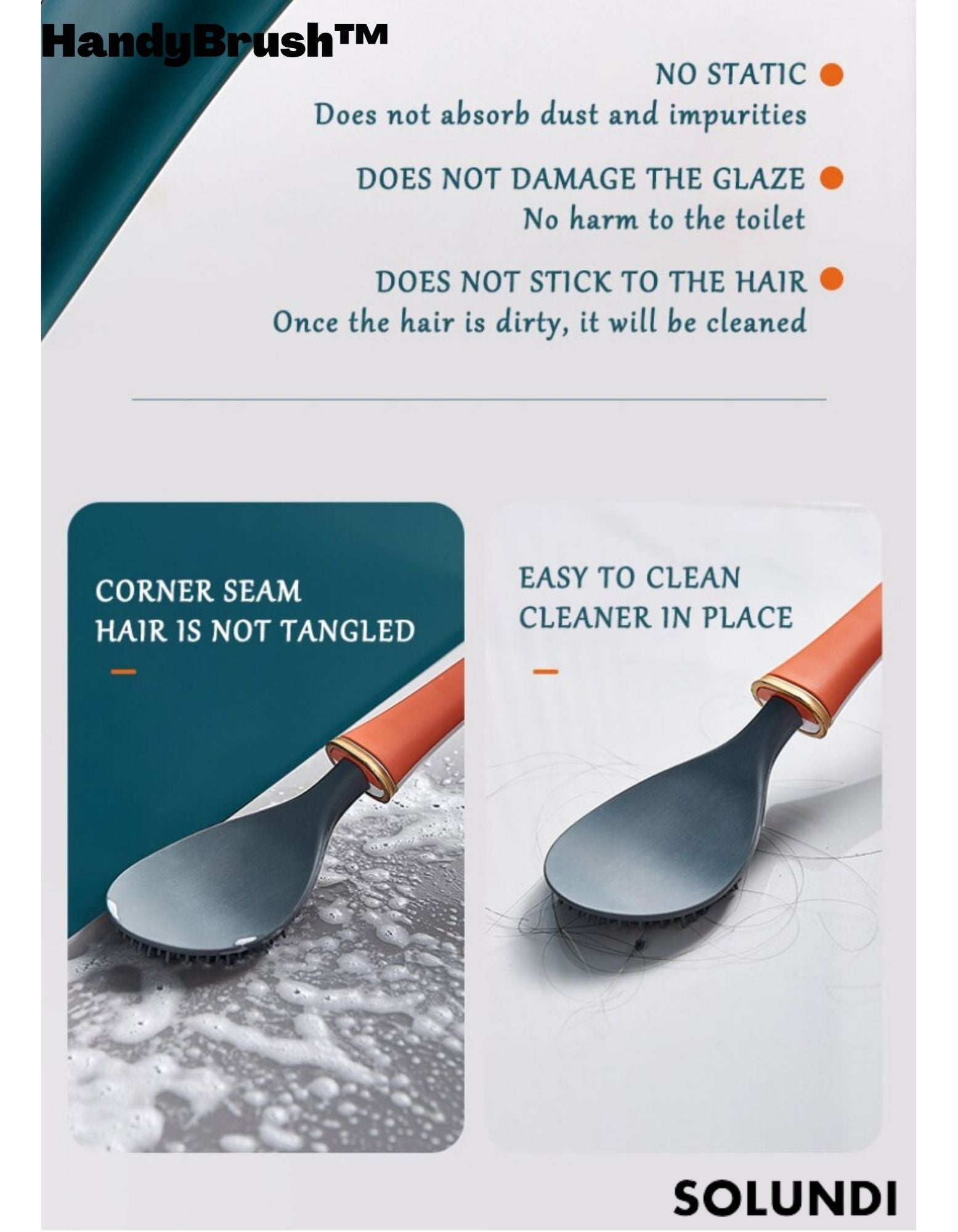 HandyBrush™ - Reinig uw toilet in een handomdraai