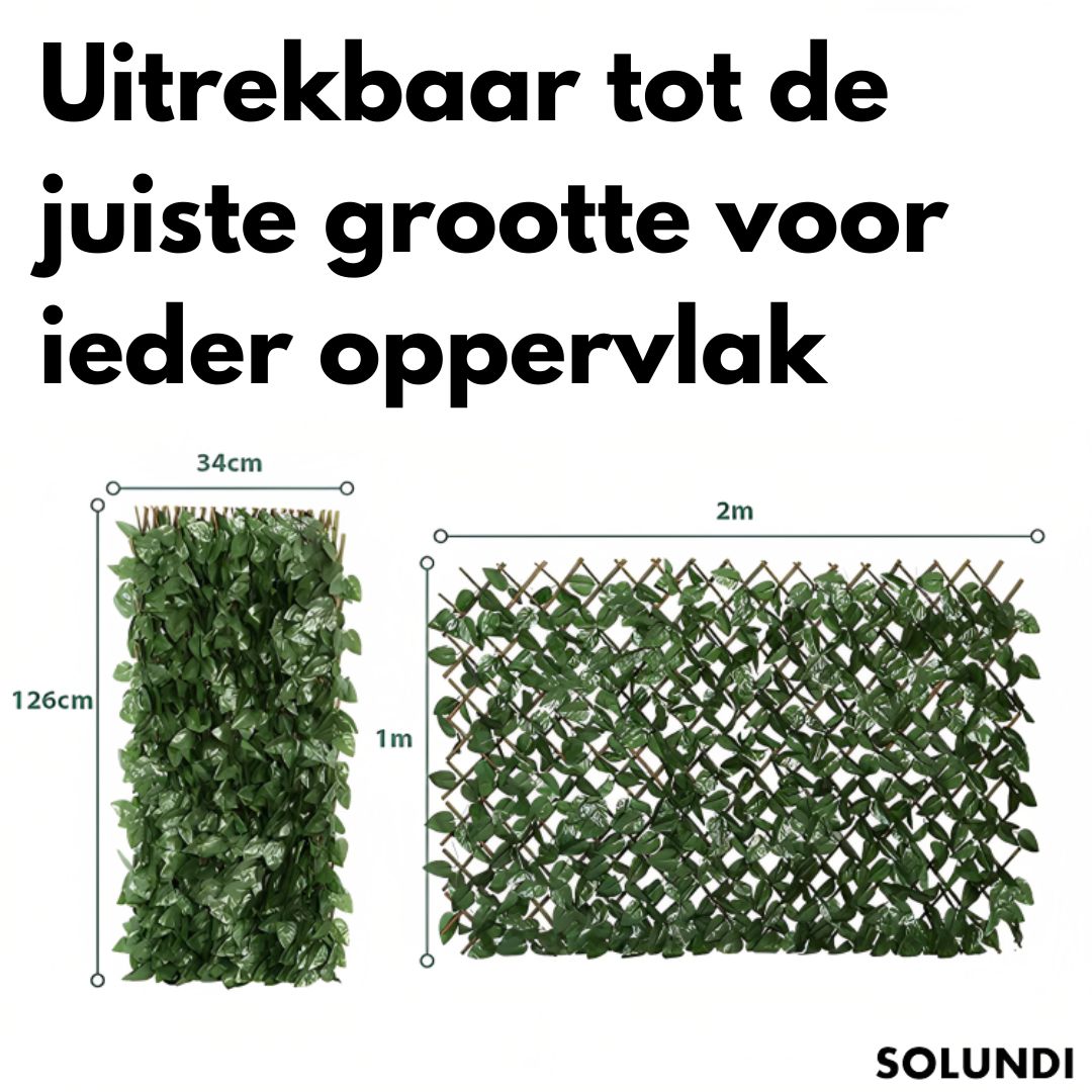 Kunstplant Tuinscherm voor Tuin en Balkon ā foto 3