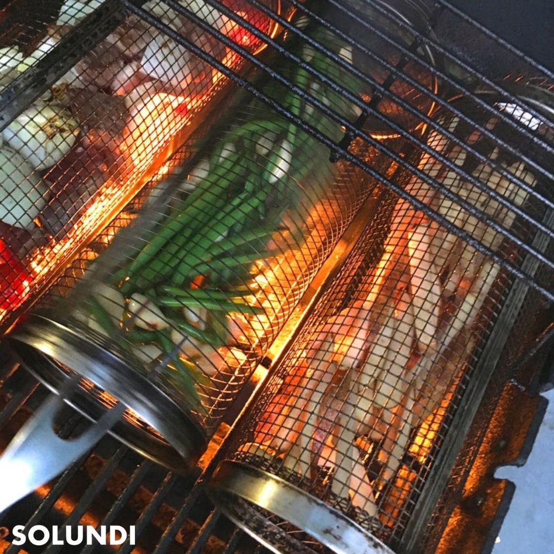 GrillSafe⢠- Roestvrijstalen grillmand