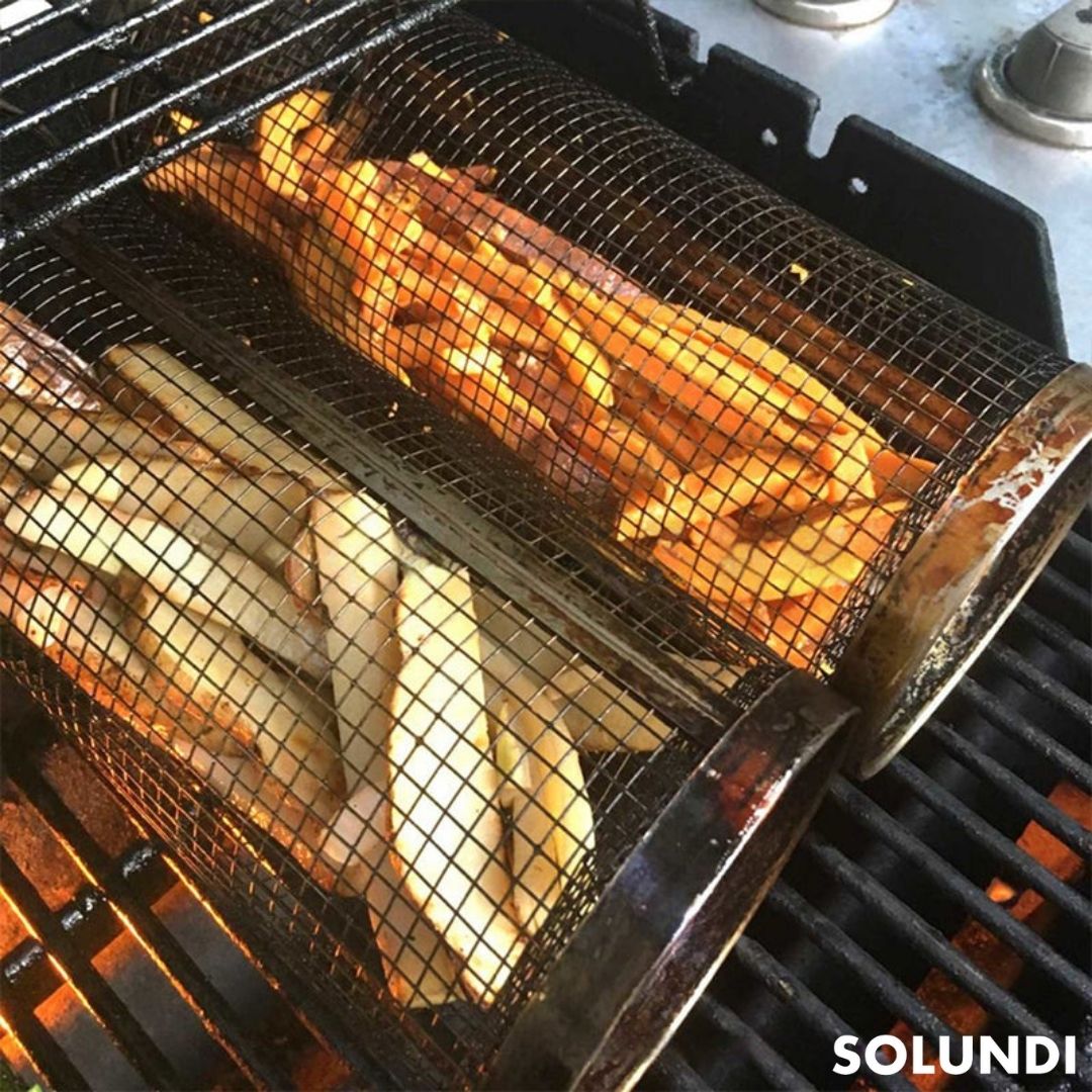 GrillSafe⢠- Roestvrijstalen grillmand