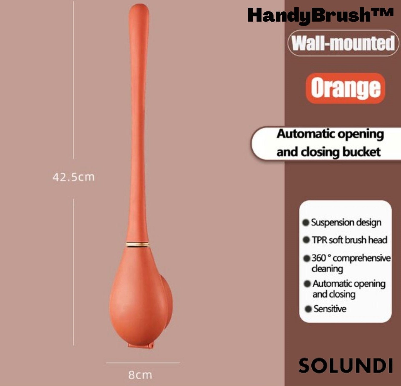 HandyBrush™ - Reinig uw toilet in een handomdraai