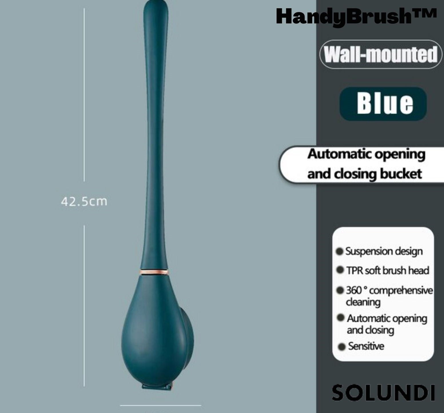 HandyBrush™ - Reinig uw toilet in een handomdraai