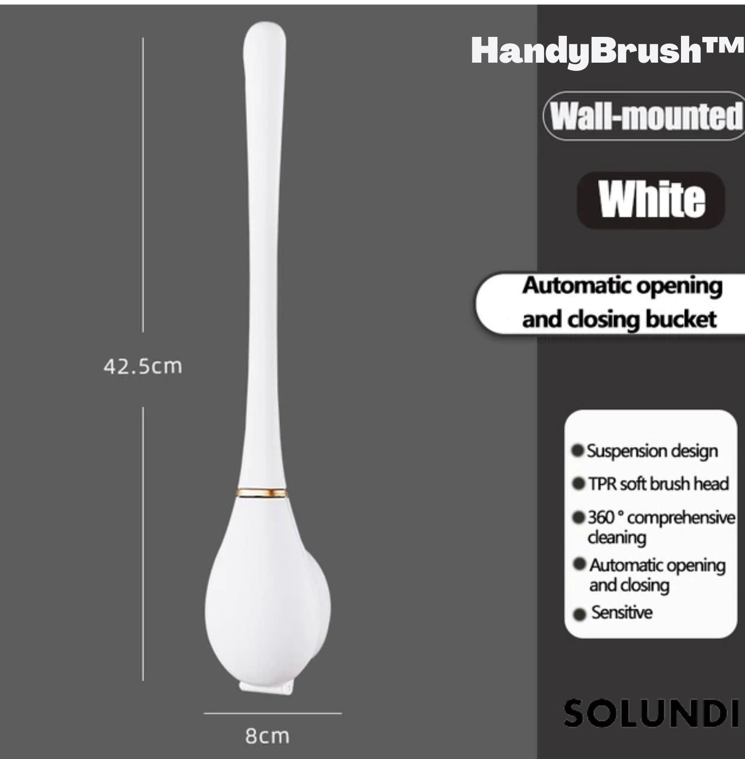 HandyBrush™ - Reinig uw toilet in een handomdraai