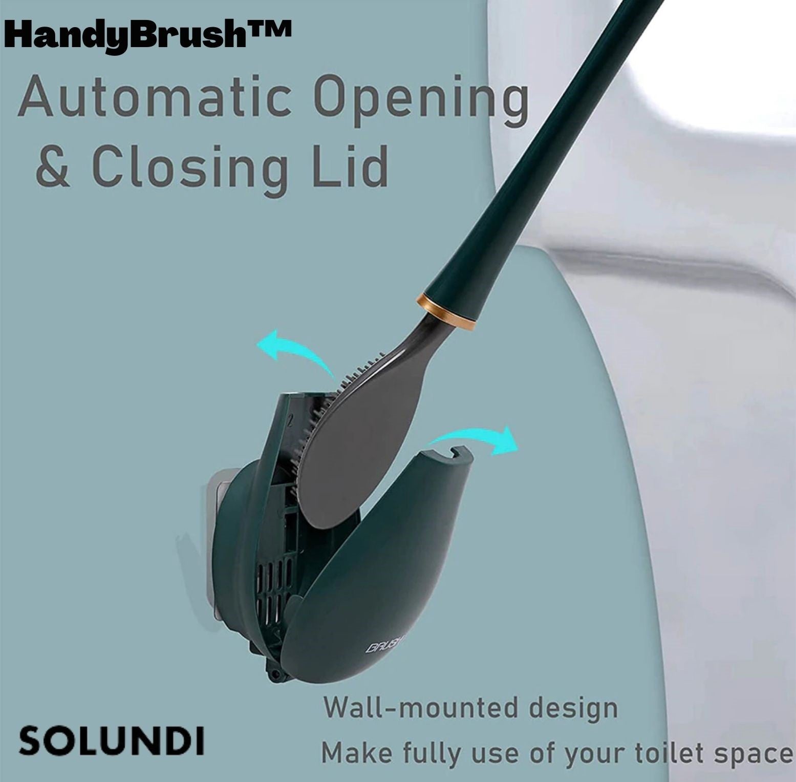 HandyBrush™ - Reinig uw toilet in een handomdraai