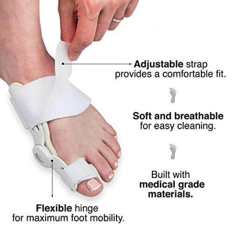 Verstelbare Teencorrector tegen Bunion – foto 9