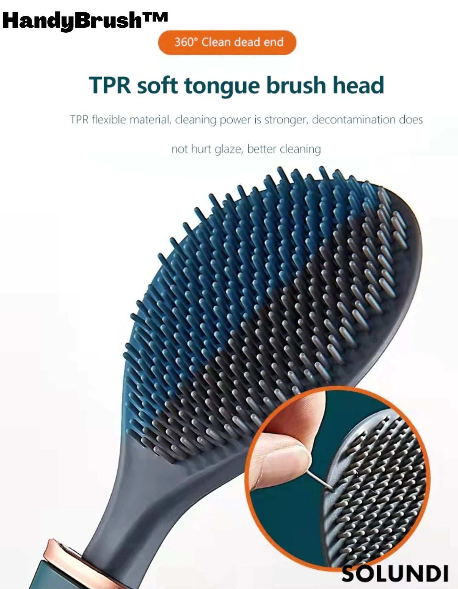HandyBrush™ - Reinig uw toilet in een handomdraai