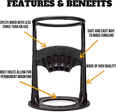 SplitterProā¢- Maak direct en gemakkelijk brandhout!