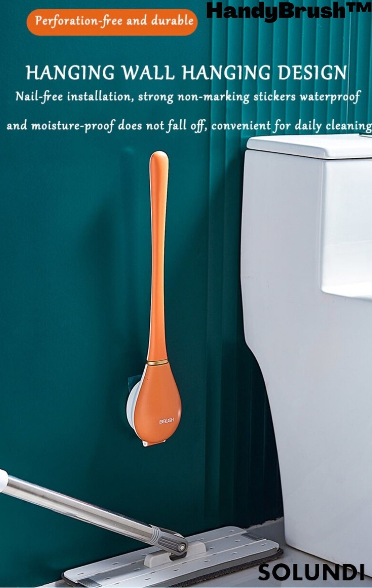 HandyBrush™ - Reinig uw toilet in een handomdraai