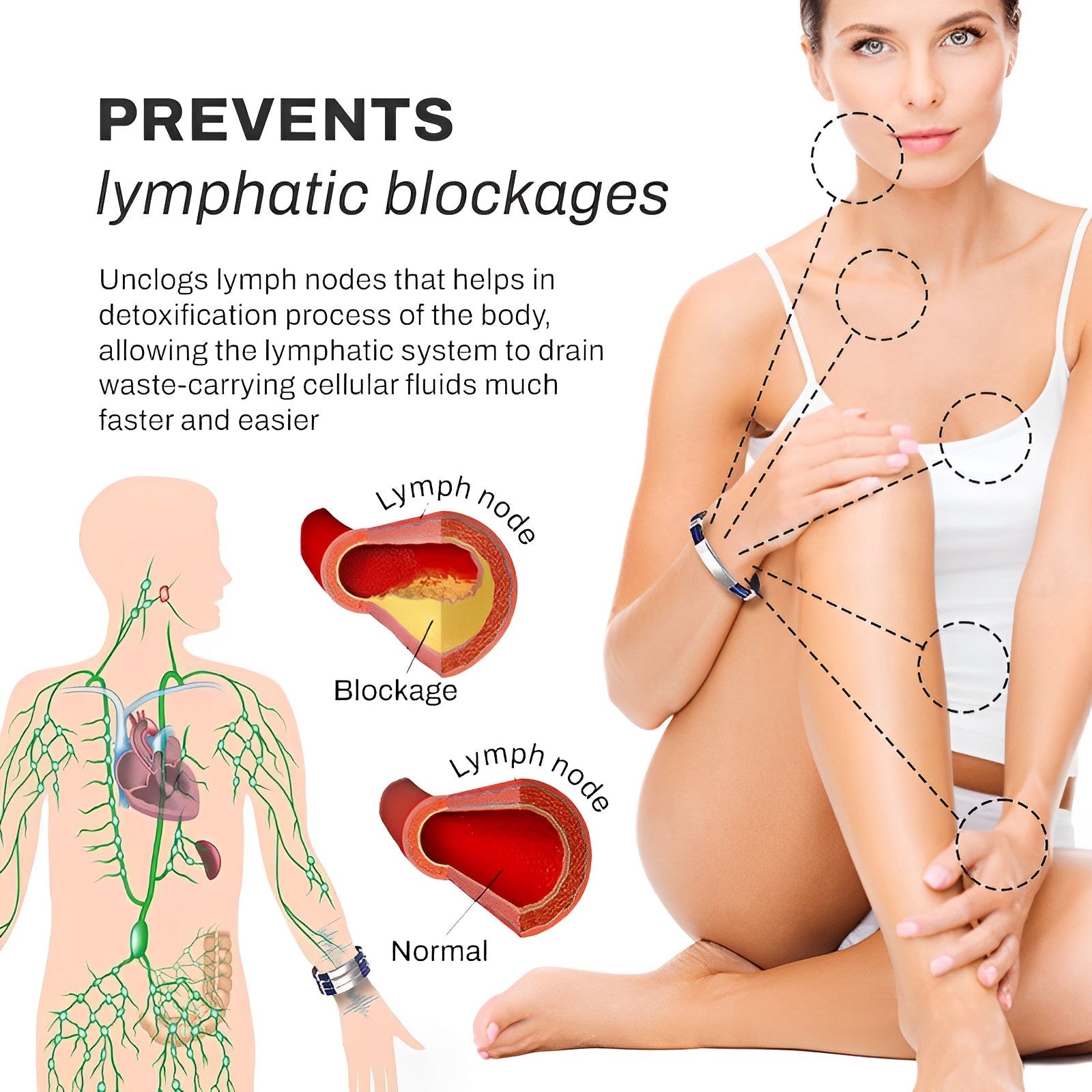 70% OFF VANDAAG | MagicBracelet⢠- Detox je lymfeklieren in stijl!