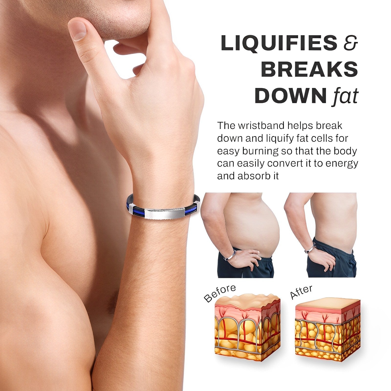 70% OFF VANDAAG | MagicBracelet⢠- Detox je lymfeklieren in stijl!