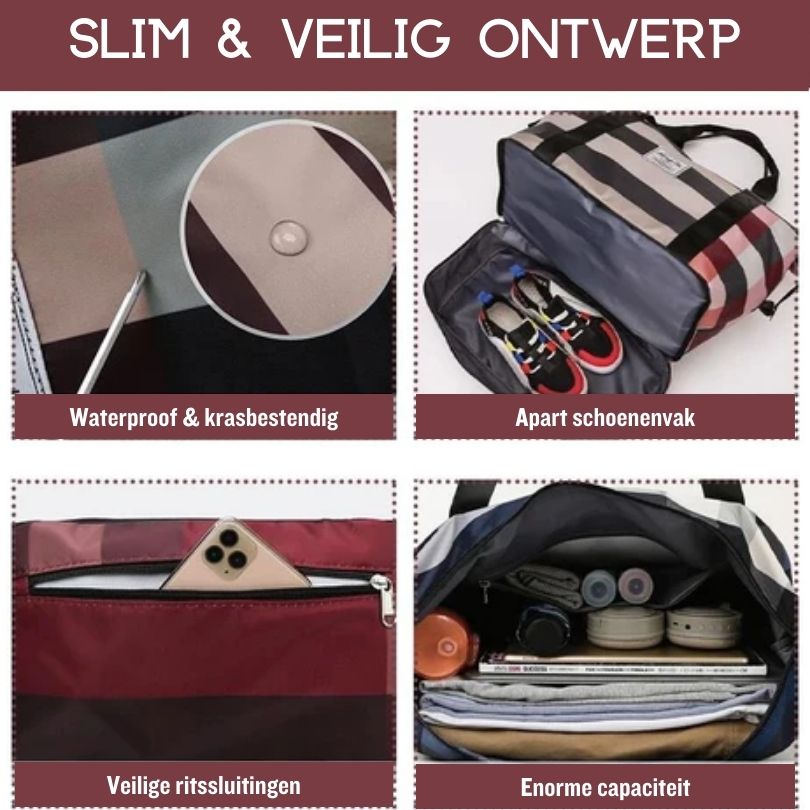 BaggyGo™- Opvouwbare tas - Combineer functionaliteit met stijl!