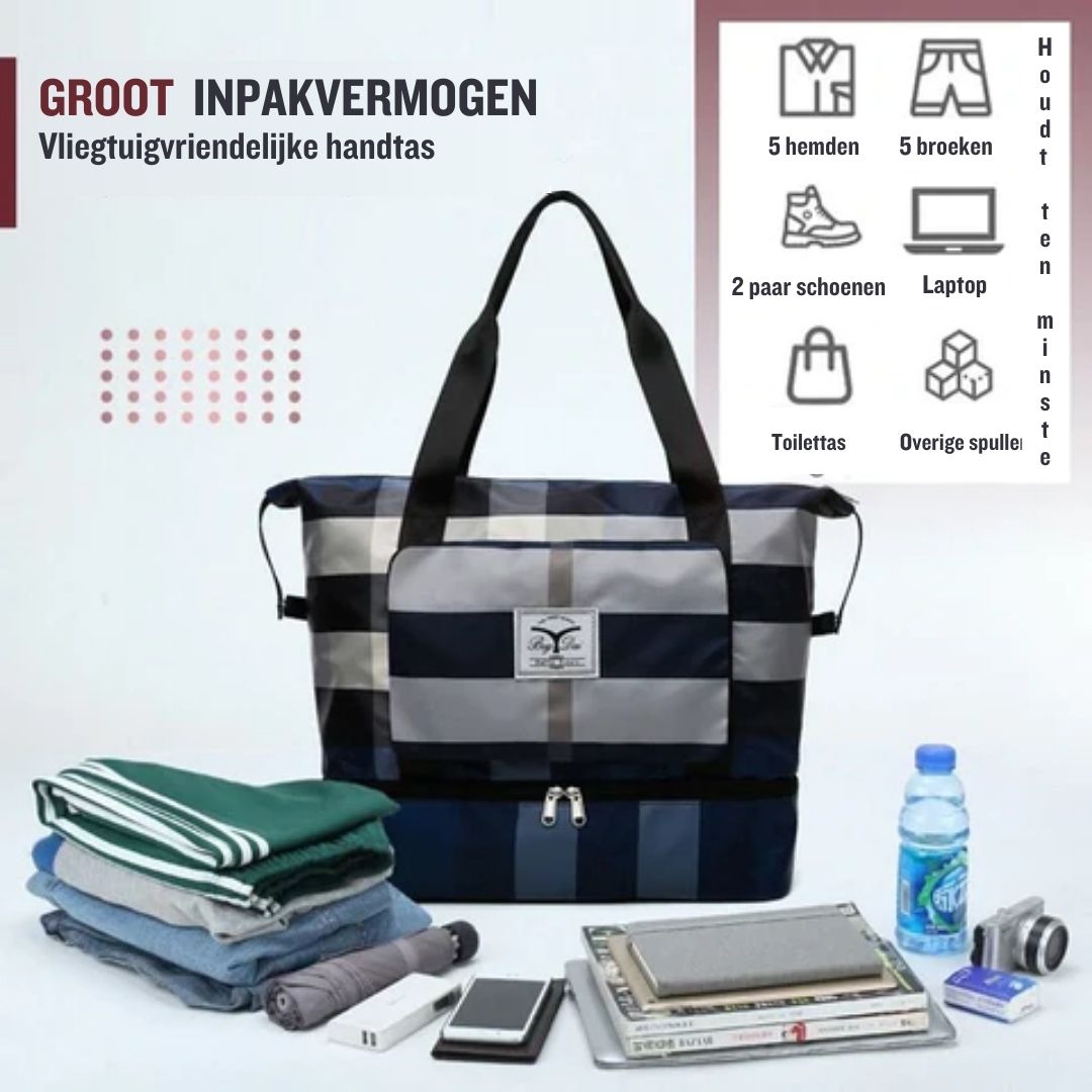 BaggyGo™- Opvouwbare tas - Combineer functionaliteit met stijl!