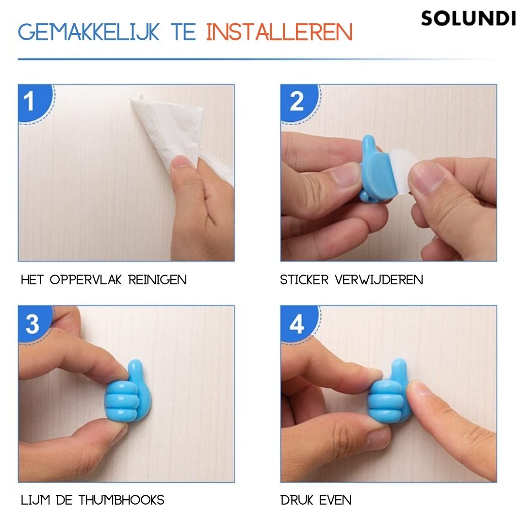 65% OFF VANDAAG | Thumbhooks⢠- 10 Stuks