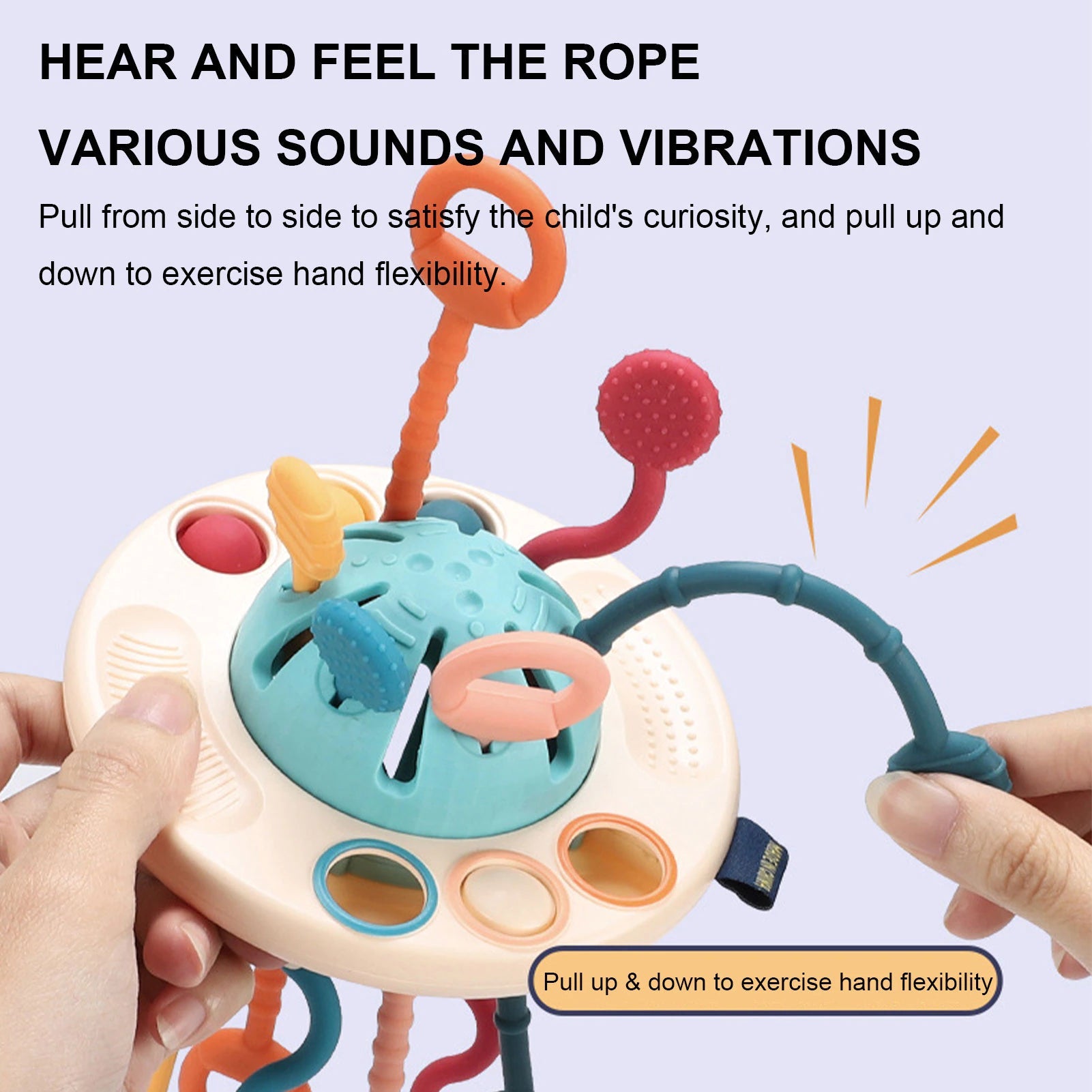 JiggleToy™- Stimuleer de zintuiglijke vaardigheden van uw kind!