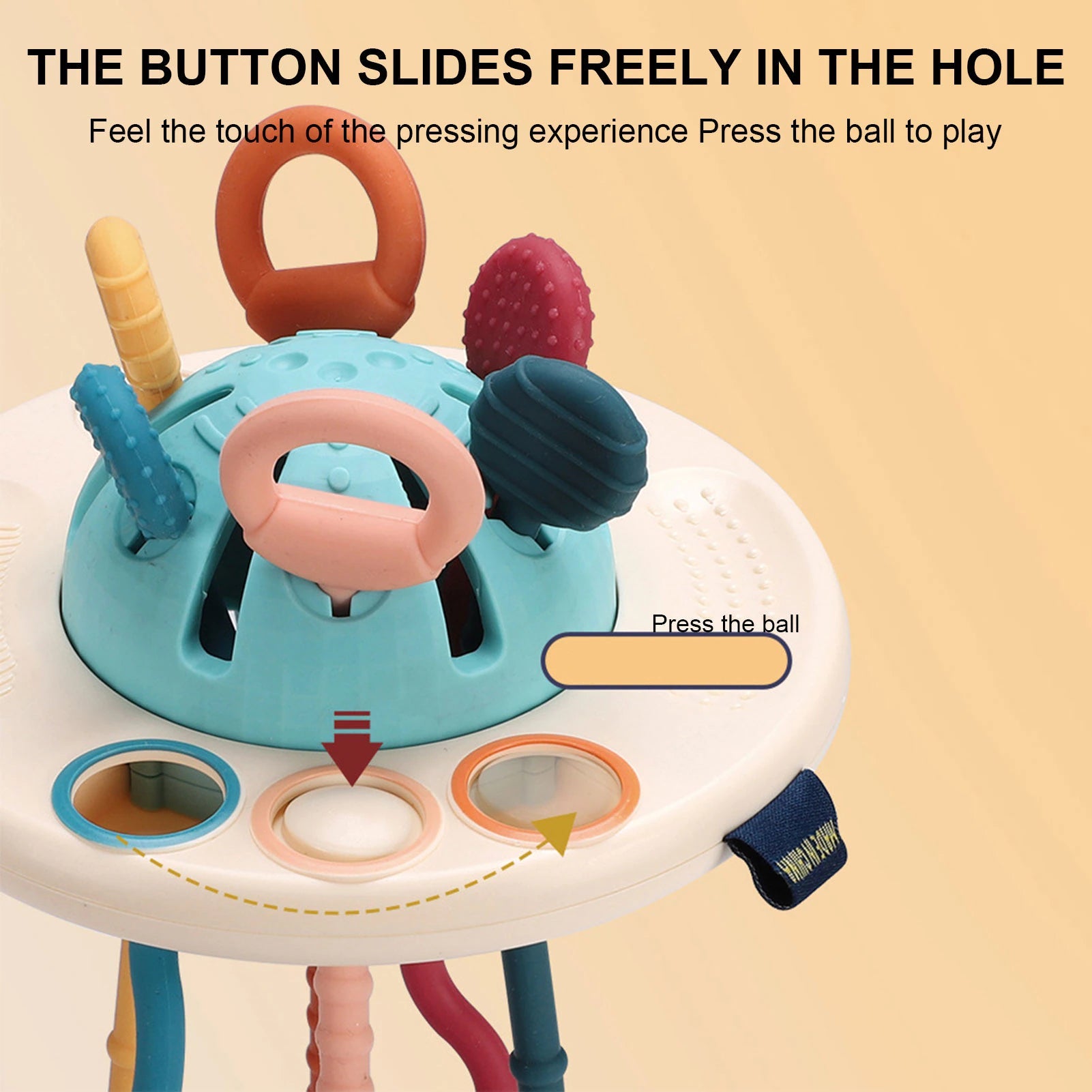 JiggleToy™- Stimuleer de zintuiglijke vaardigheden van uw kind!