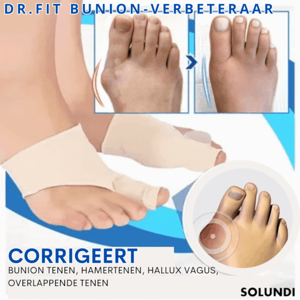 1 + 1 GRATIS VANDAAG | Dr.Fit Bunion - DĂ© Voetafwijking Correctie Sok