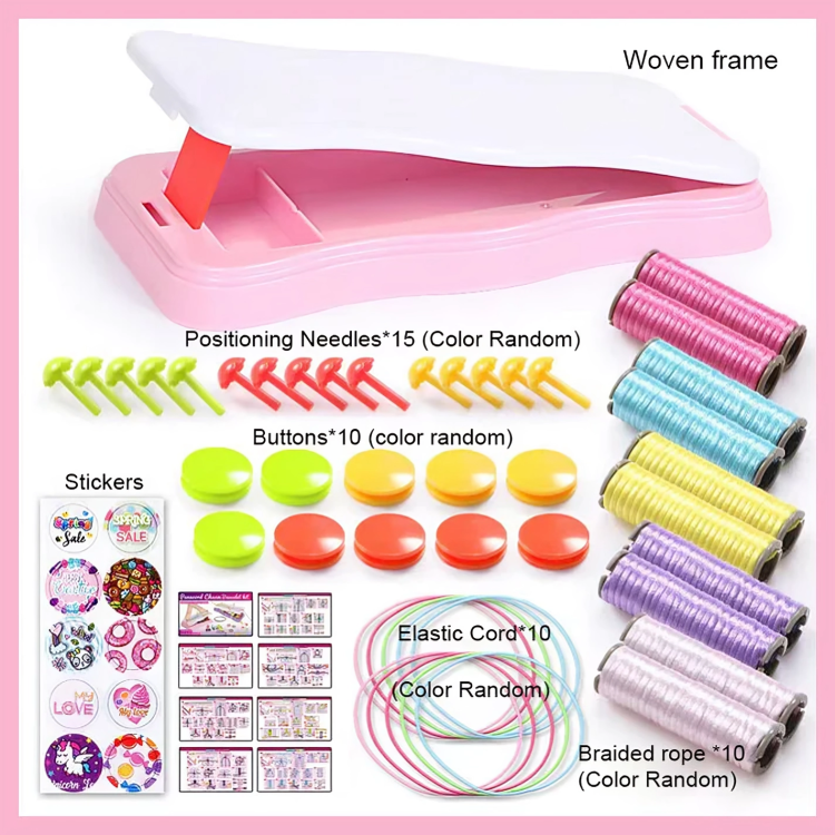 TIJDELIJK 50% KORTING | WeaveWonders™ | DIY armband vlechten set