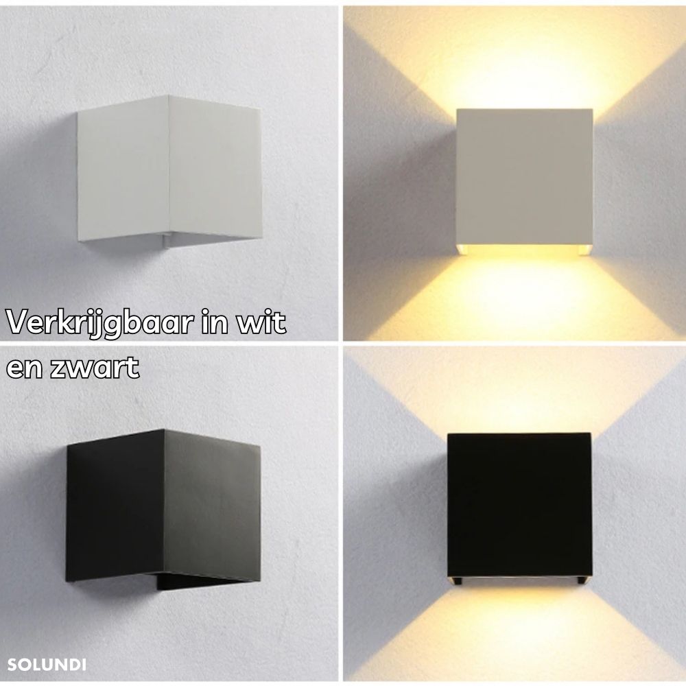 LuminaCube™ - De draadloze en luxe wandlamp!