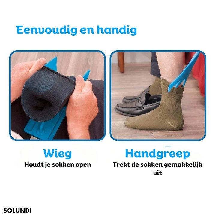 TIJDELIJK 50% KORTING | SolePro™ - Moeiteloos sokken & schoenen aantrekken!