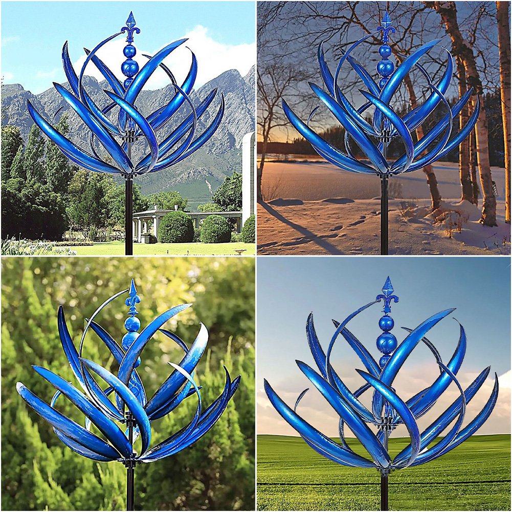 TIJDELIJK 50% KORTING | LotusSpinner™ | Ervaar de pracht van de Lotus windwijzer